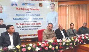 हिमाचल के लिए दूध पर तीन समझौते …