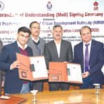 तीन नए सैटेलाइट शहरों के विकास के लिए एमओयू हस्ताक्षरित
