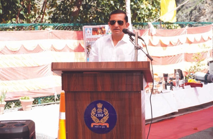 नाथपा झाकड़ी हाइड्रो पॉवर स्टेशन में फायर सर्विस&hellip;