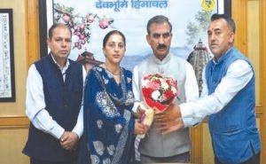 चौपाल क्षेत्र के प्रतिनिधिमंडल ने मुख्यमंत्री से भेंट&hellip;