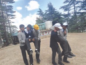 राजकीय वरिष्ठ माध्यमिक विद्यालय ढली में भूकंप मॉक&hellip;