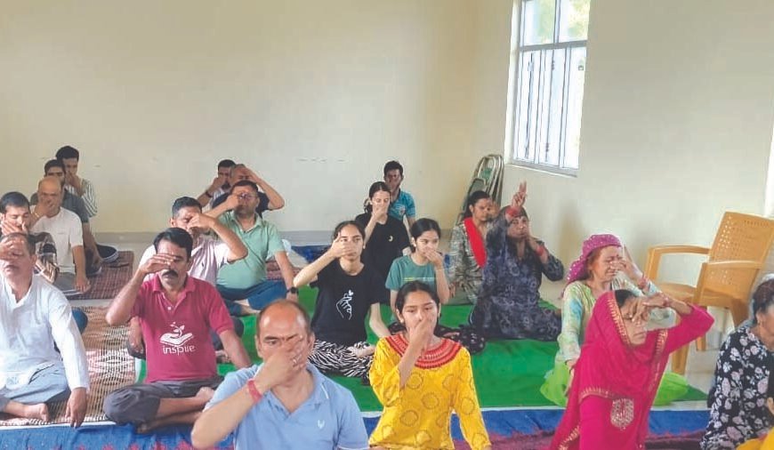 अंतर्राष्ट्रीय योग दिवस पर चनावग में योग शिविर&hellip;