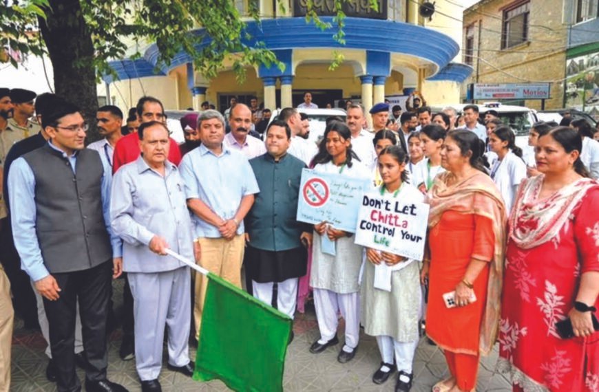 विधानसभा अध्यक्ष ने एंटी-चिट्टा जागरूकता रैली को दिखाई&hellip;