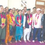 ग्राम पंचायत संघोई में नव निर्वाचित पंचायत सदस्यों ने ली पद एवं गोपनीयता की शपथ