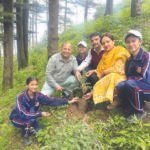 ‘एक पेड़ माँ के नाम’ अभियान के अंतर्गत राजकीय वरिष्ठ माध्यमिक विद्यालय, ढली में पौधारोपण कार्यक्रम आयोजित
